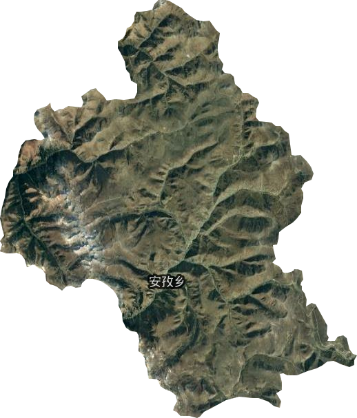 安孜乡卫星图