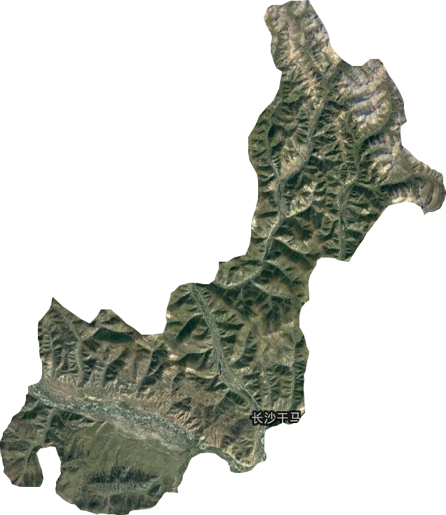 长沙干马乡卫星图