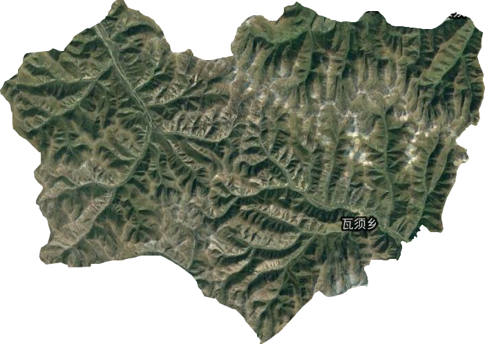 瓦须乡卫星图