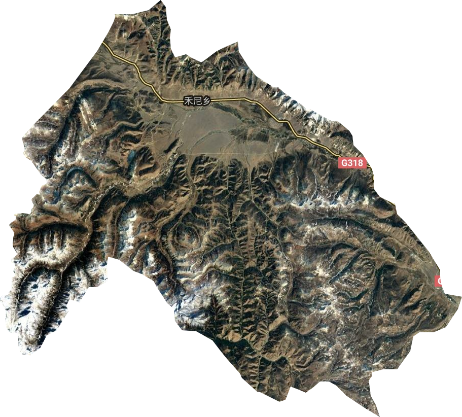禾尼乡卫星图
