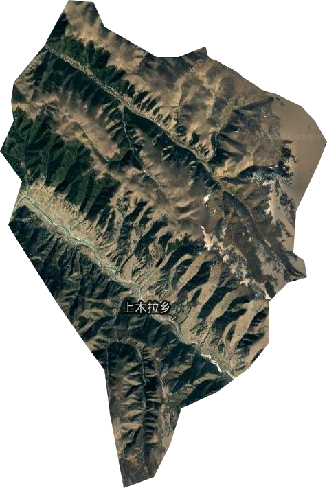 上木拉乡卫星图