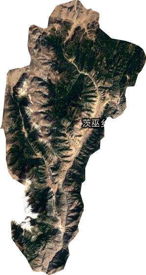 茨巫乡卫星图