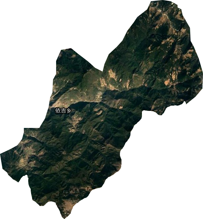 依吉乡卫星图