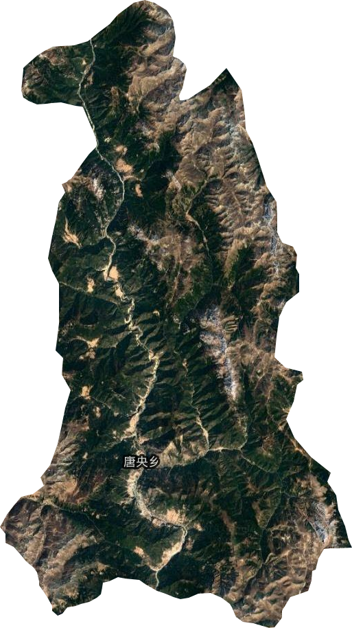 唐央乡卫星图