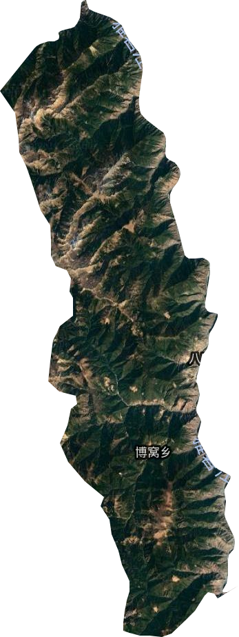 博窝乡卫星图