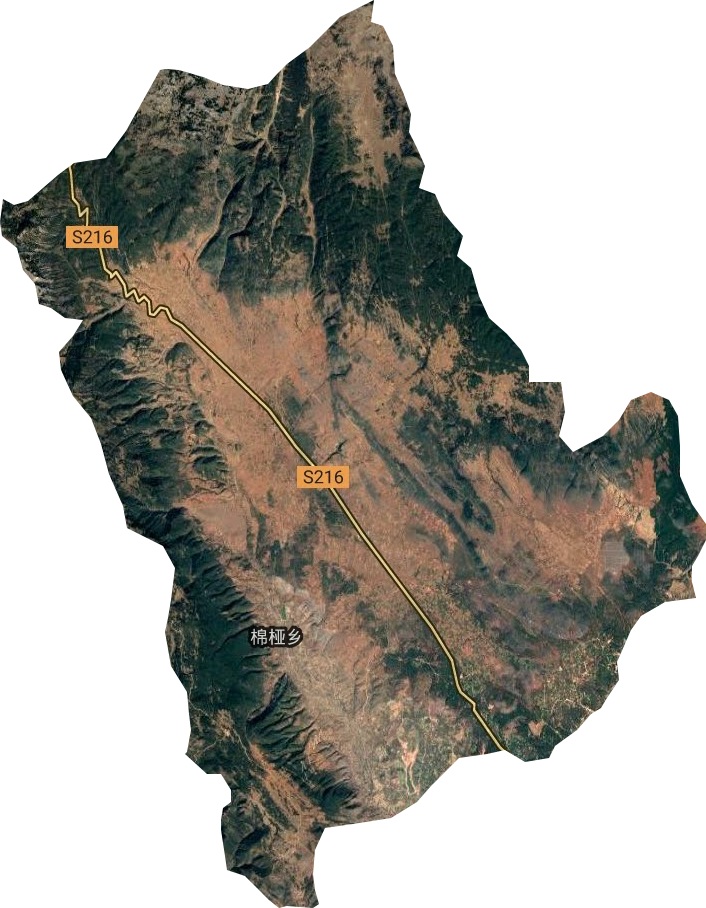 棉桠乡卫星图