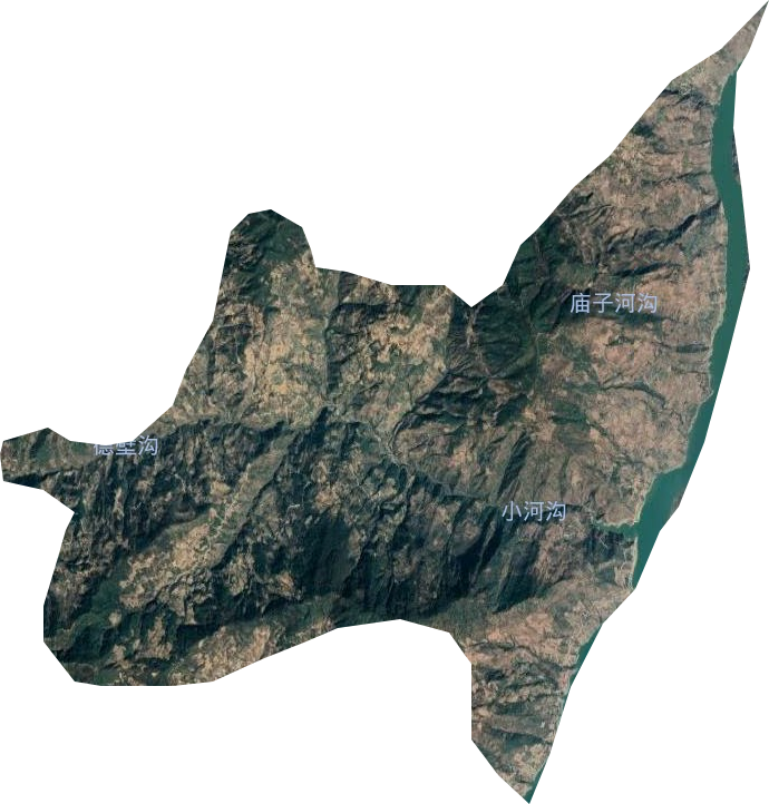 田湾乡卫星图