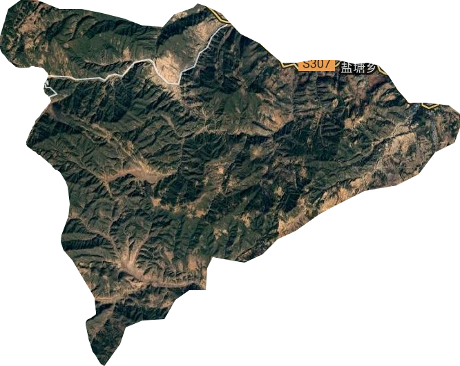 盐塘乡卫星图