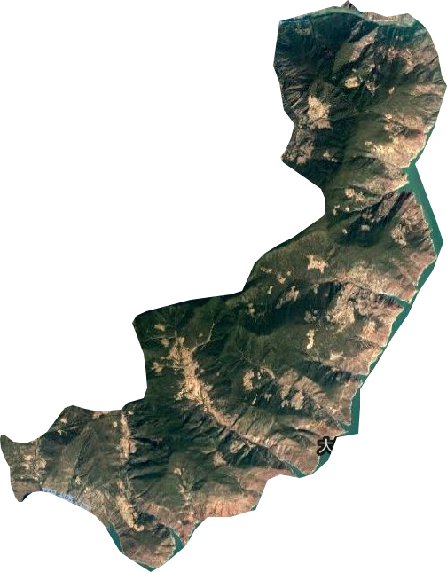 大坡蒙古族乡卫星图