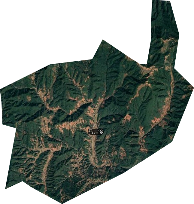 马宗乡卫星图