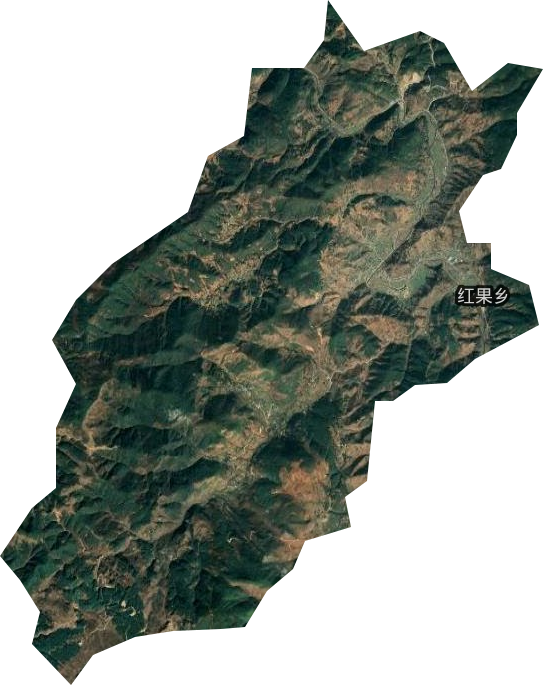 红果乡卫星图