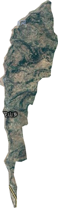 花山乡卫星图