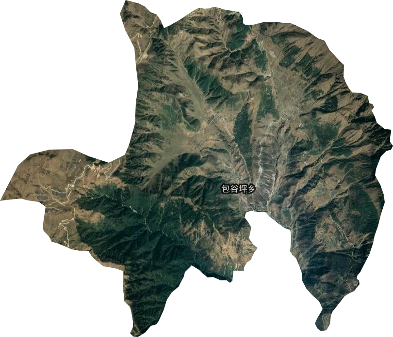 包谷坪乡卫星图