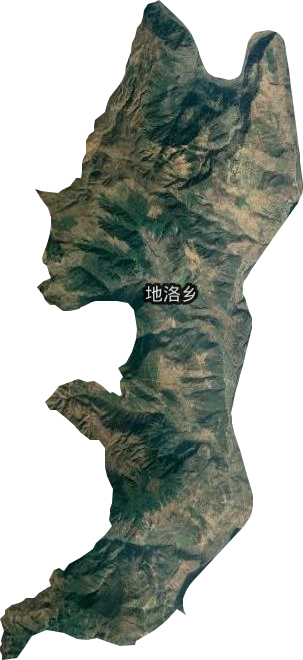 地洛乡卫星图
