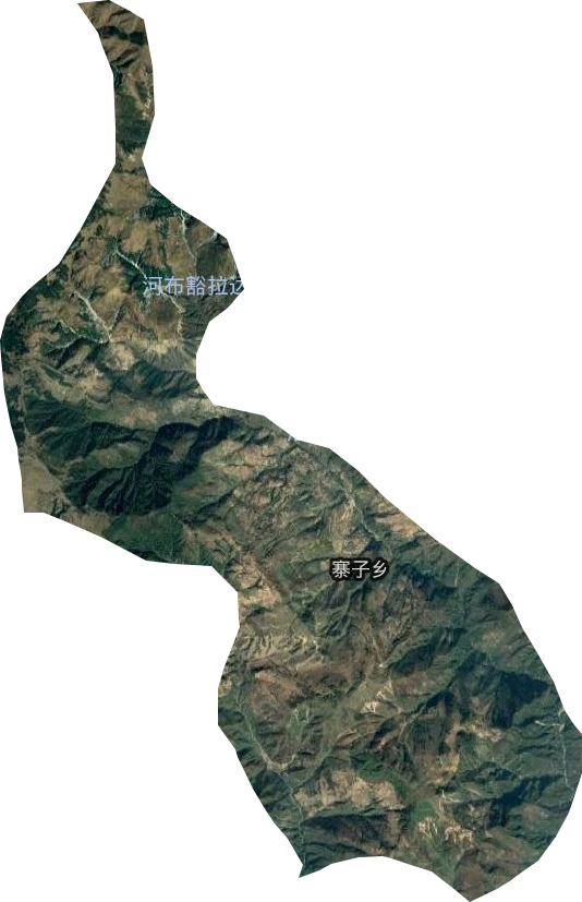 寨子乡卫星图