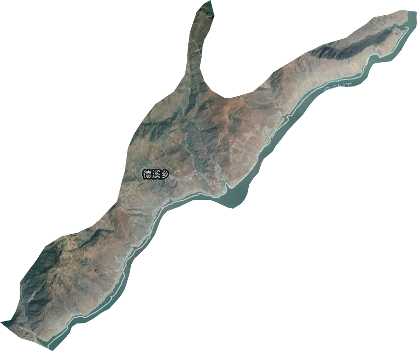 德溪乡卫星图