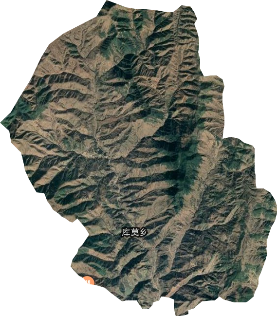 库莫乡卫星图