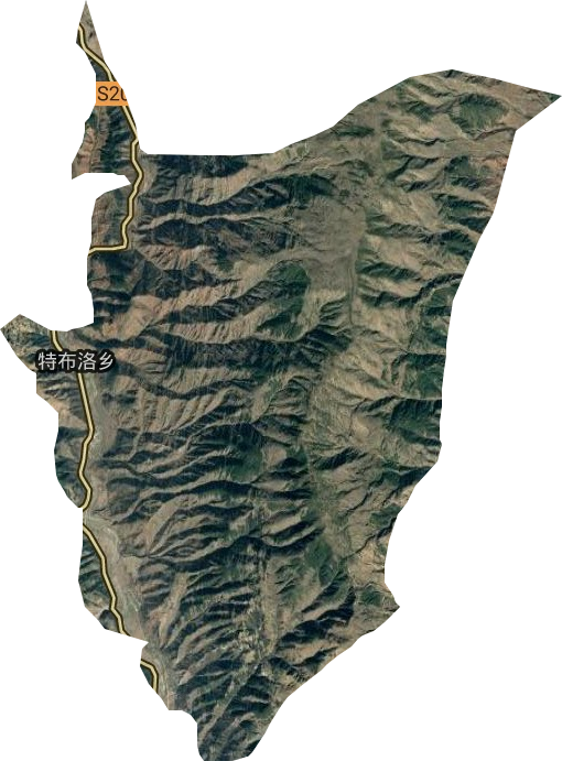 央摩租乡卫星图