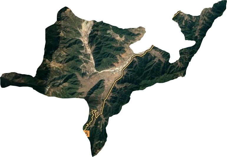 森荣乡卫星图
