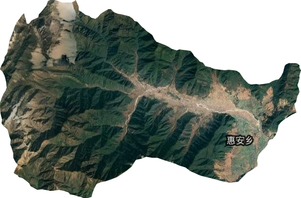 惠安乡卫星图