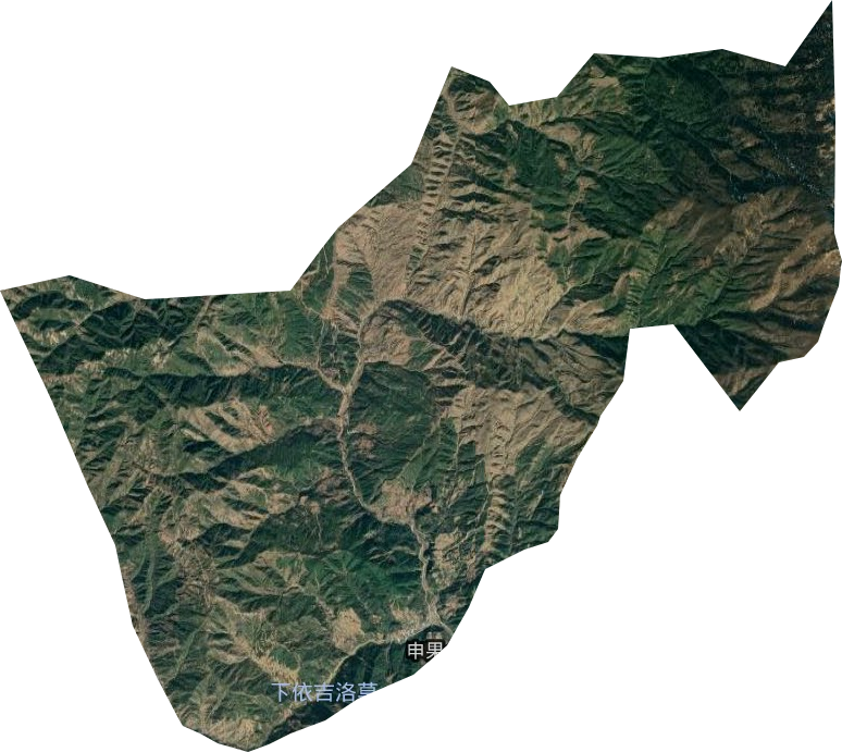 申果乡卫星图