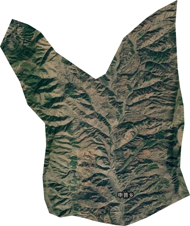 申普乡卫星图