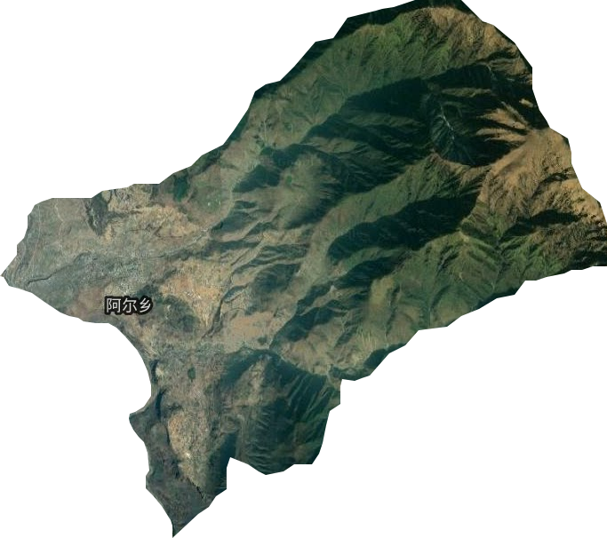 阿尔乡卫星图