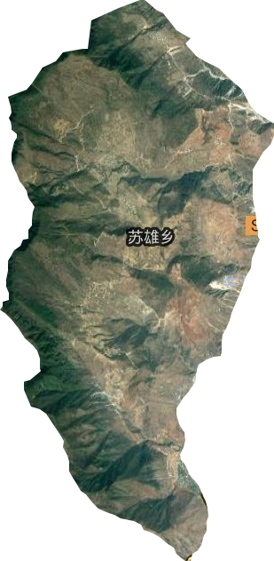 苏雄乡卫星图