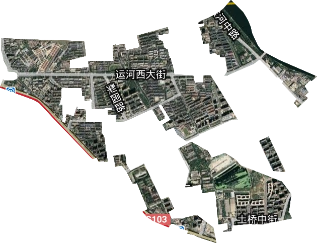 玉桥街道卫星图