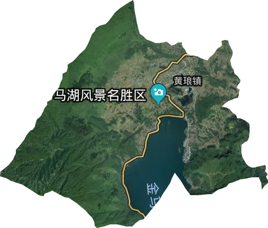 黄琅镇卫星图