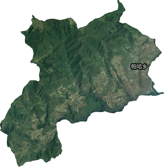 帕哈乡卫星图
