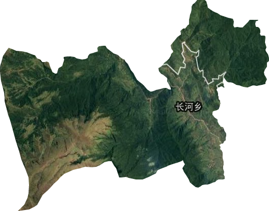 长河乡卫星图
