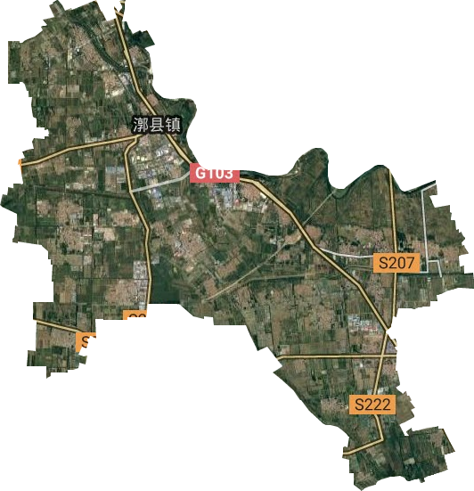 漷县镇卫星图