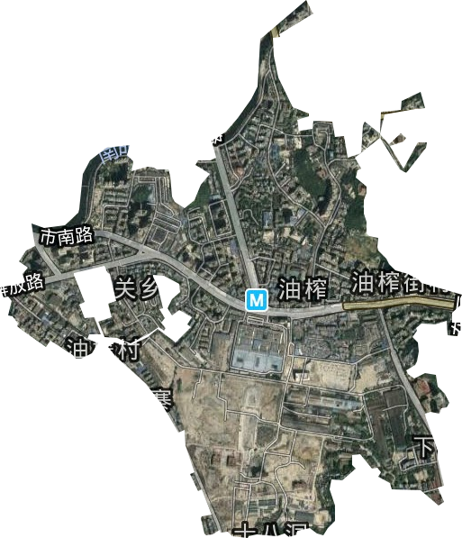 油榨社区服务中心卫星图