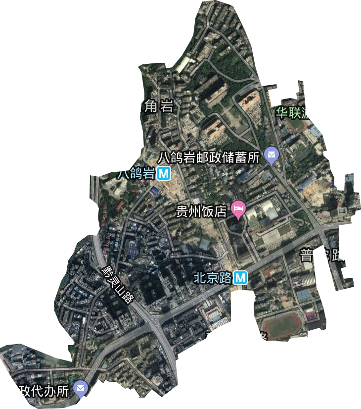 北京路社区服务中心卫星图