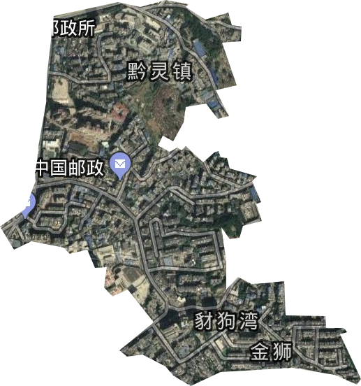 金狮社区服务中心卫星图