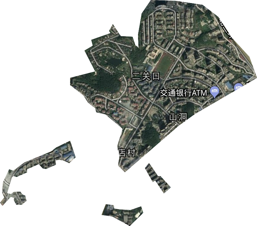 中天社区服务中心卫星图