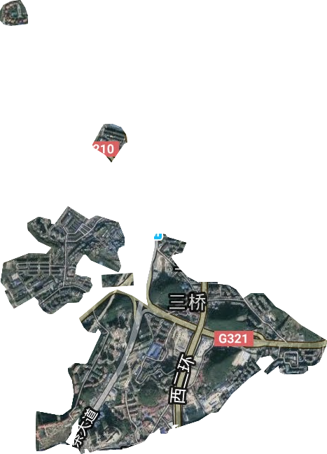 三桥社区服务中心卫星图