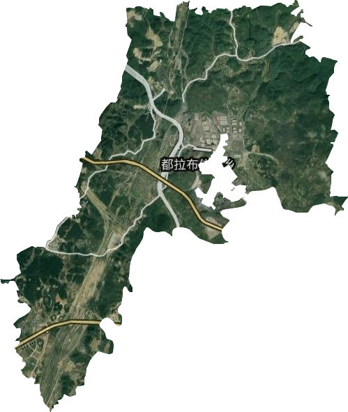 都拉布依族乡卫星图