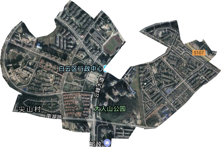 红云社区服务中心卫星图