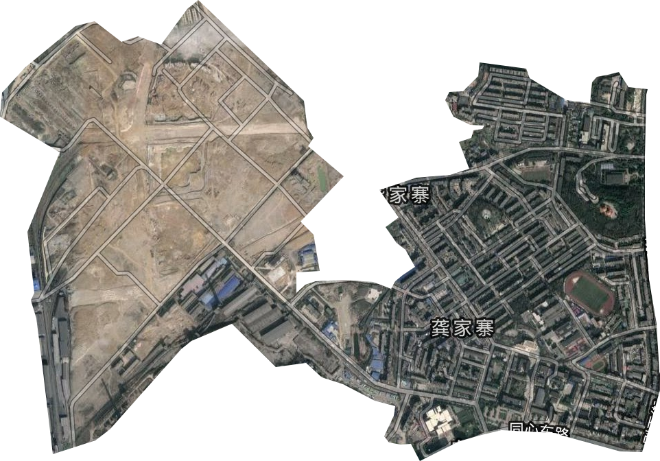 白沙关社区服务中心卫星图