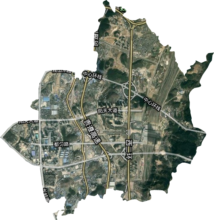 金岭社区服务中心卫星图