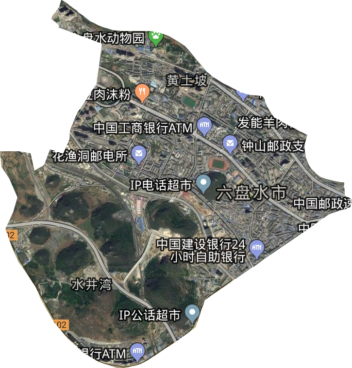 黄土坡街道卫星图