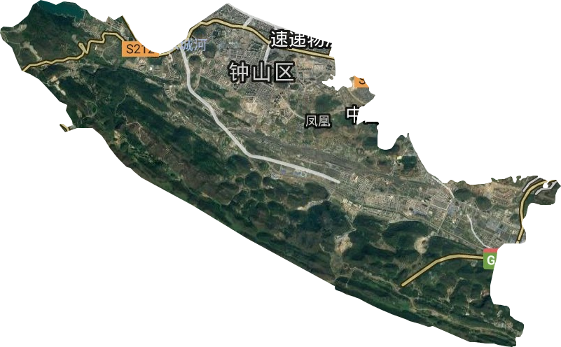 凤凰街道卫星图