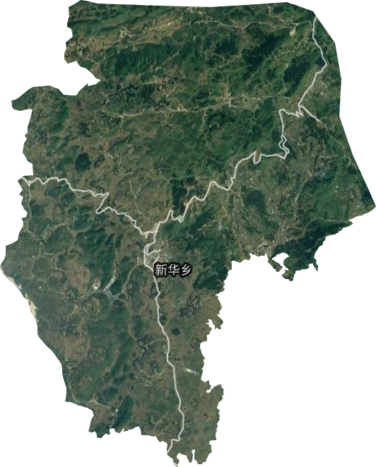 新华乡卫星图