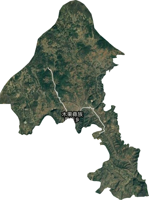 木果镇卫星图