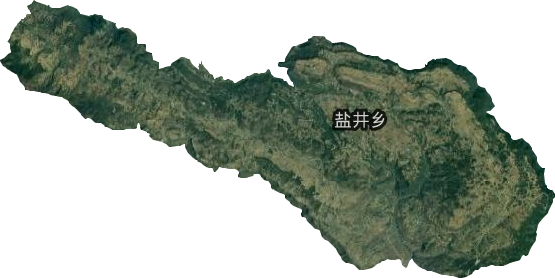 盐井乡卫星图