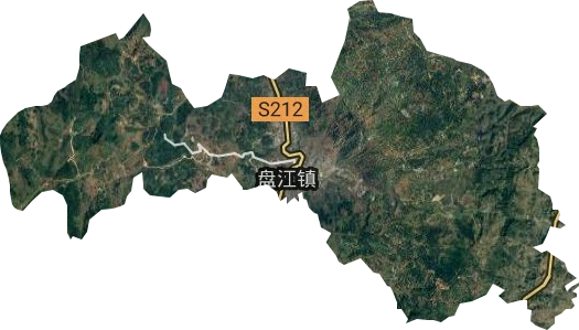 盘江镇卫星图