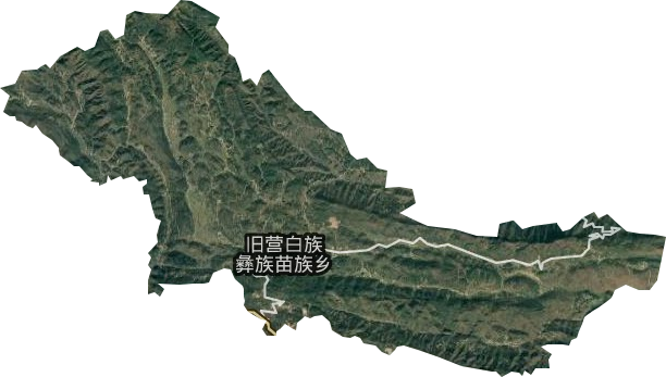 旧营白族彝族苗族乡卫星图