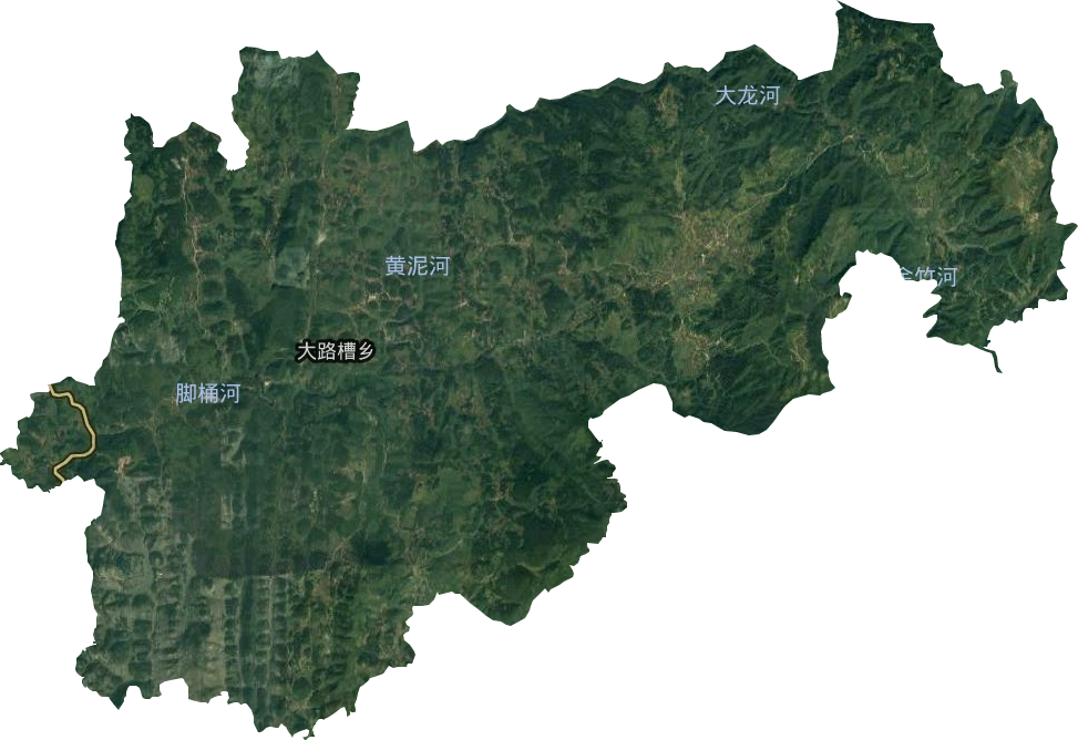 大路槽乡卫星图
